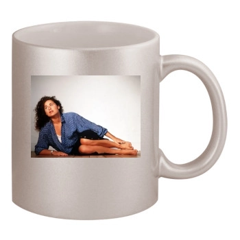 Minnie Driver 11oz Metallic Silver Mug