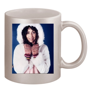 Minnie Driver 11oz Metallic Silver Mug