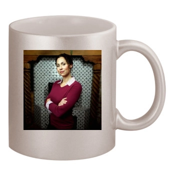 Minnie Driver 11oz Metallic Silver Mug