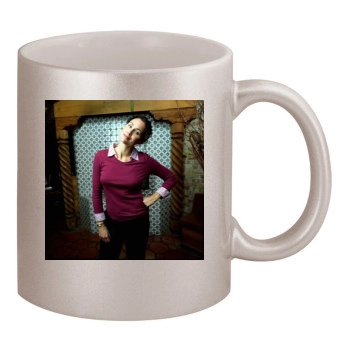 Minnie Driver 11oz Metallic Silver Mug