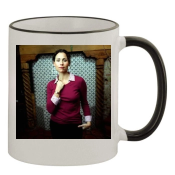 Minnie Driver 11oz Colored Rim & Handle Mug