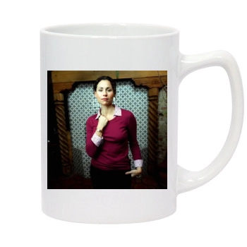 Minnie Driver 14oz White Statesman Mug