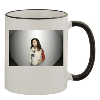 Minnie Driver 11oz Colored Rim & Handle Mug