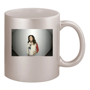 Minnie Driver 11oz Metallic Silver Mug