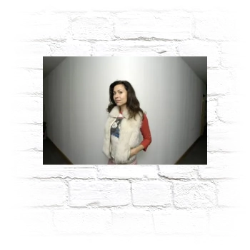 Minnie Driver Metal Wall Art