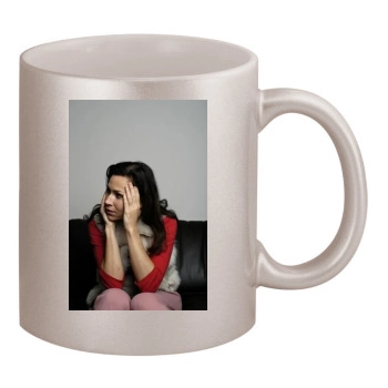 Minnie Driver 11oz Metallic Silver Mug