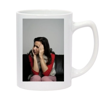 Minnie Driver 14oz White Statesman Mug