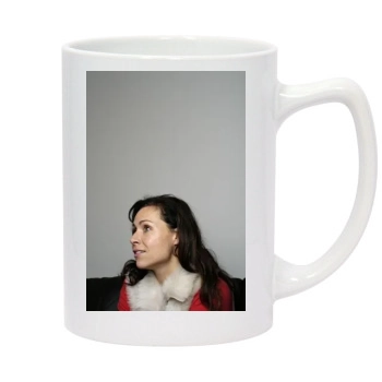 Minnie Driver 14oz White Statesman Mug