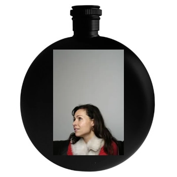 Minnie Driver Round Flask