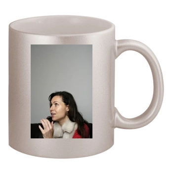 Minnie Driver 11oz Metallic Silver Mug