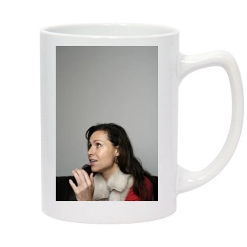 Minnie Driver 14oz White Statesman Mug