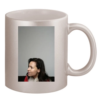 Minnie Driver 11oz Metallic Silver Mug