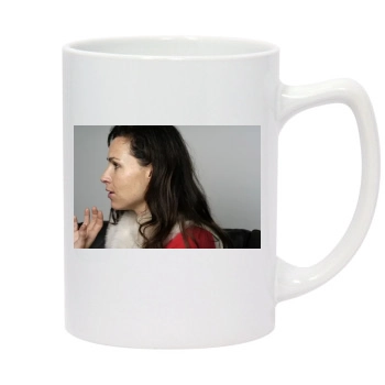 Minnie Driver 14oz White Statesman Mug