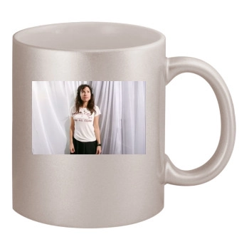 Minnie Driver 11oz Metallic Silver Mug