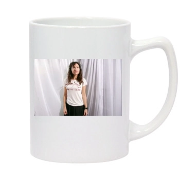 Minnie Driver 14oz White Statesman Mug