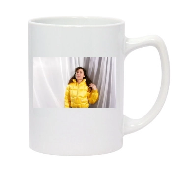 Minnie Driver 14oz White Statesman Mug