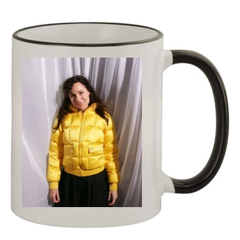 Minnie Driver 11oz Colored Rim & Handle Mug