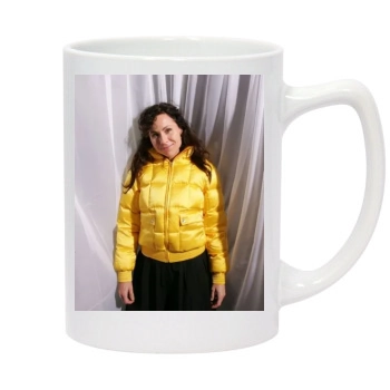 Minnie Driver 14oz White Statesman Mug