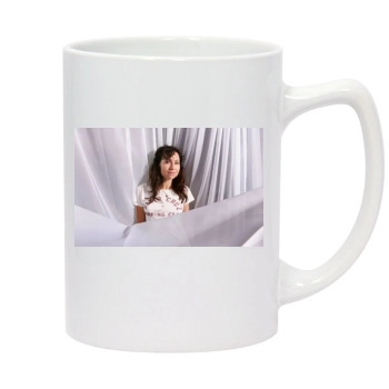 Minnie Driver 14oz White Statesman Mug