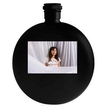 Minnie Driver Round Flask