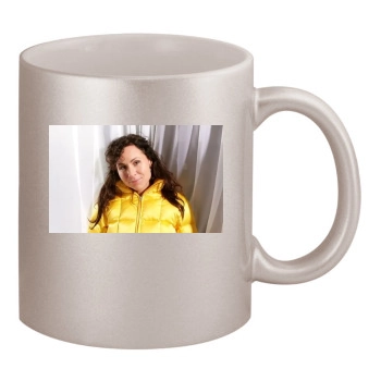 Minnie Driver 11oz Metallic Silver Mug