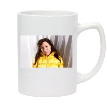 Minnie Driver 14oz White Statesman Mug