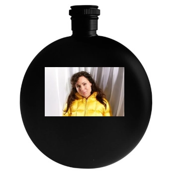 Minnie Driver Round Flask