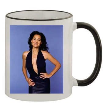 Minnie Driver 11oz Colored Rim & Handle Mug