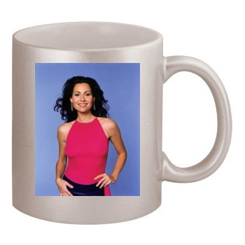 Minnie Driver 11oz Metallic Silver Mug