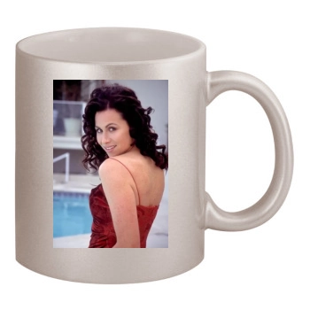 Minnie Driver 11oz Metallic Silver Mug