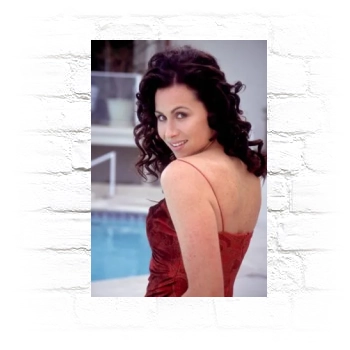 Minnie Driver Metal Wall Art