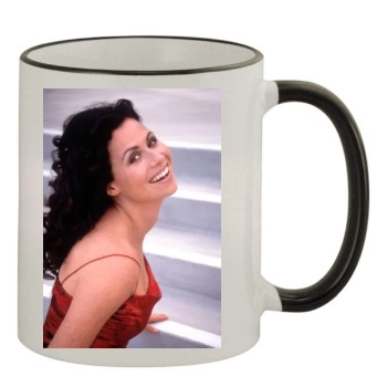 Minnie Driver 11oz Colored Rim & Handle Mug