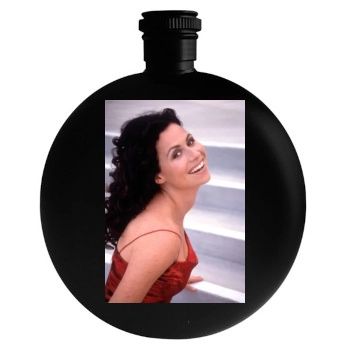 Minnie Driver Round Flask