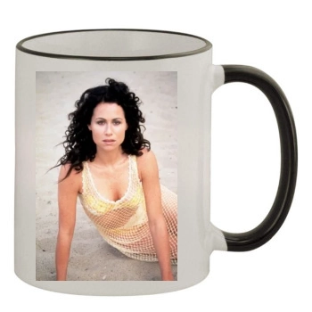 Minnie Driver 11oz Colored Rim & Handle Mug