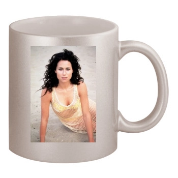 Minnie Driver 11oz Metallic Silver Mug