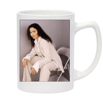 Minnie Driver 14oz White Statesman Mug