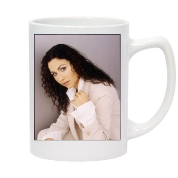 Minnie Driver 14oz White Statesman Mug