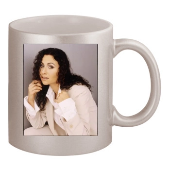 Minnie Driver 11oz Metallic Silver Mug