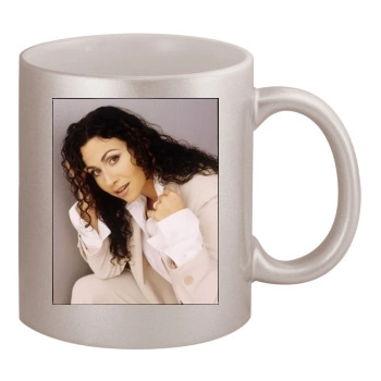 Minnie Driver 11oz Metallic Silver Mug