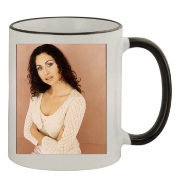 Minnie Driver 11oz Colored Rim & Handle Mug