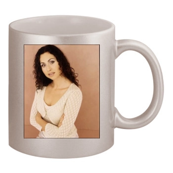 Minnie Driver 11oz Metallic Silver Mug