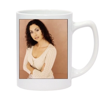 Minnie Driver 14oz White Statesman Mug