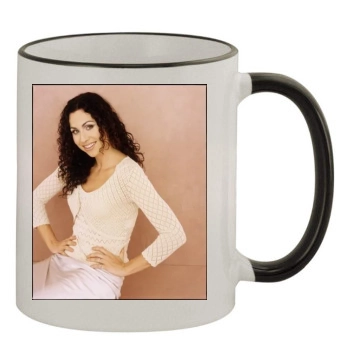 Minnie Driver 11oz Colored Rim & Handle Mug