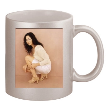 Minnie Driver 11oz Metallic Silver Mug