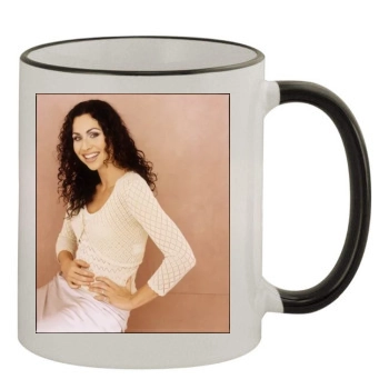 Minnie Driver 11oz Colored Rim & Handle Mug