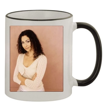 Minnie Driver 11oz Colored Rim & Handle Mug