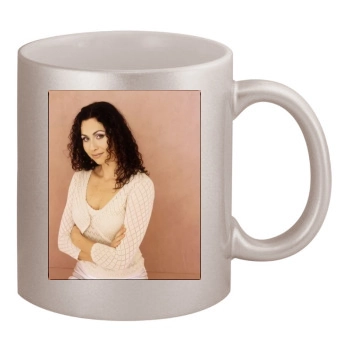 Minnie Driver 11oz Metallic Silver Mug