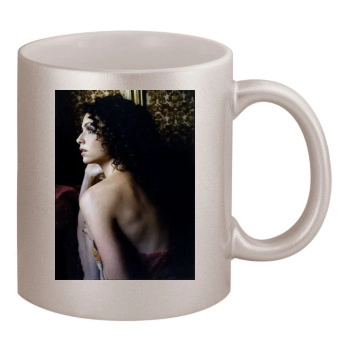 Minnie Driver 11oz Metallic Silver Mug