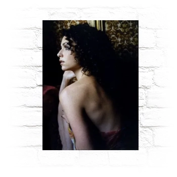 Minnie Driver Metal Wall Art