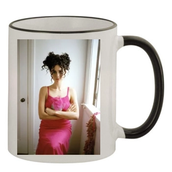 Minnie Driver 11oz Colored Rim & Handle Mug